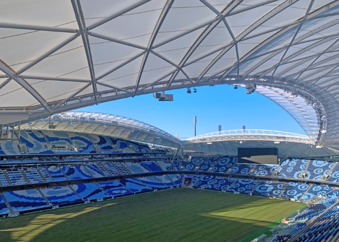 Tensile Membrane Roof for Sydney Football Stadium by MakMax Australia