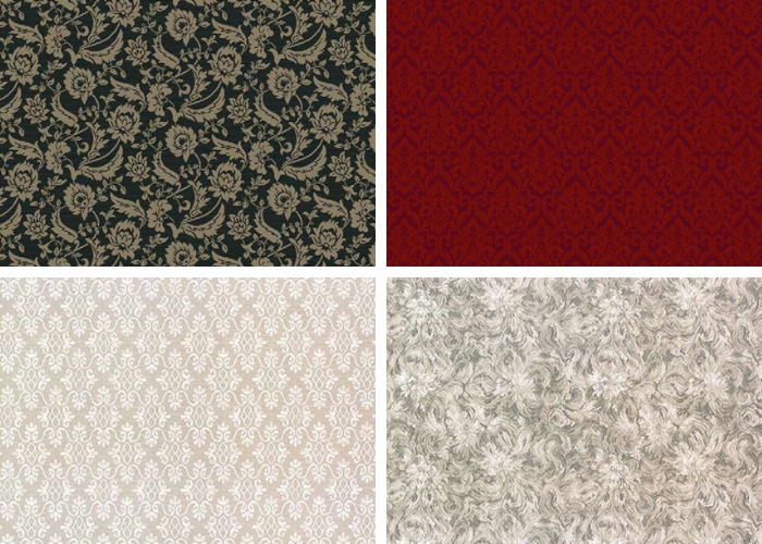Standard or Custom Floral Design Carpets from Prestige Carpets