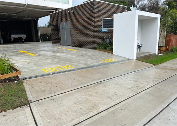 Traditional Trench Box Grate for Driveways by Vincent Buda