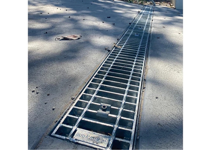 Traditional Trench Box Grate for Driveways by Vincent Buda