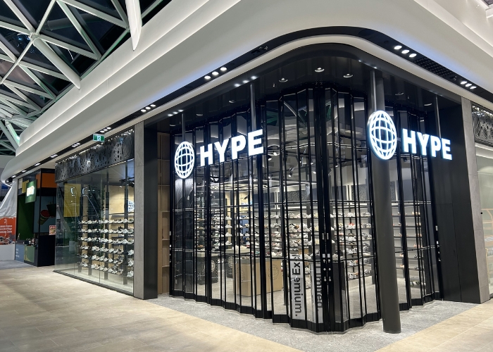 Folding Doors by ATDC Secure Retail Tenancies at Burnside Village Expansion