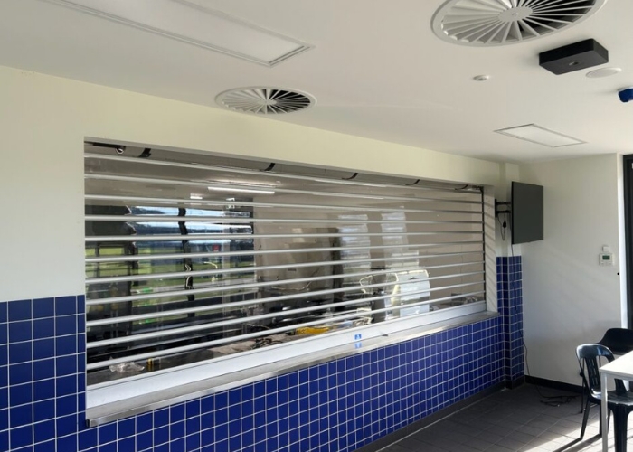 Secure and Transparent Roller Shutters for Concordia College from ATDC
