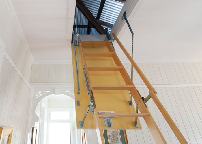 Safe Access to Attics by Attic Ladders