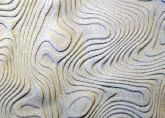3D Design on Natural Stone by Axolotl