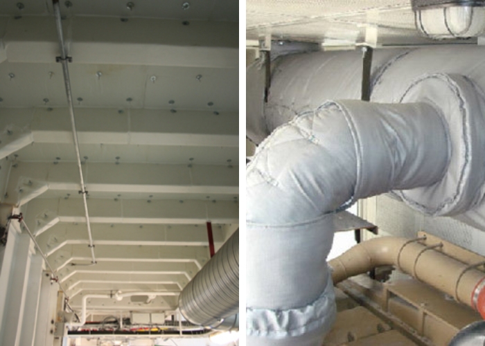 Acoustic Insulation for Ships by Bellis