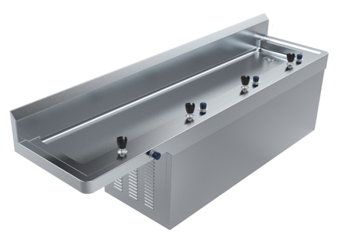 Refrigerated Drinking Trough with Wheelchair Access by Britex