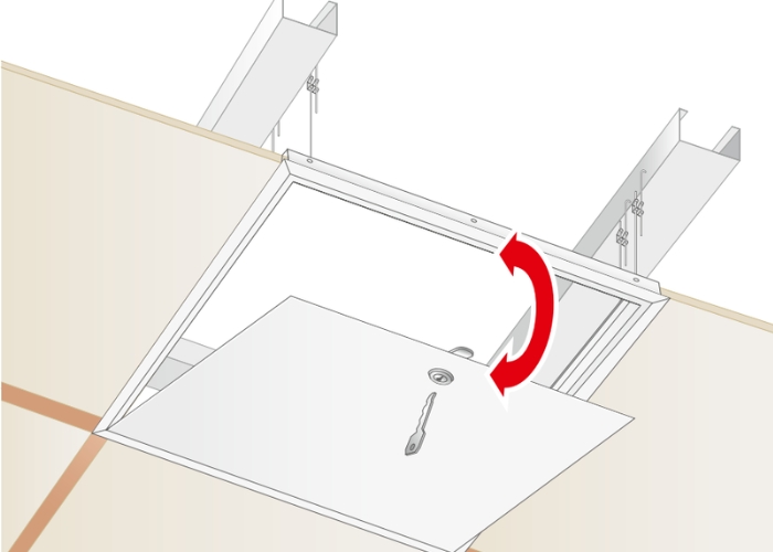 Ceiling Door Access Panel by Gorter Hatches