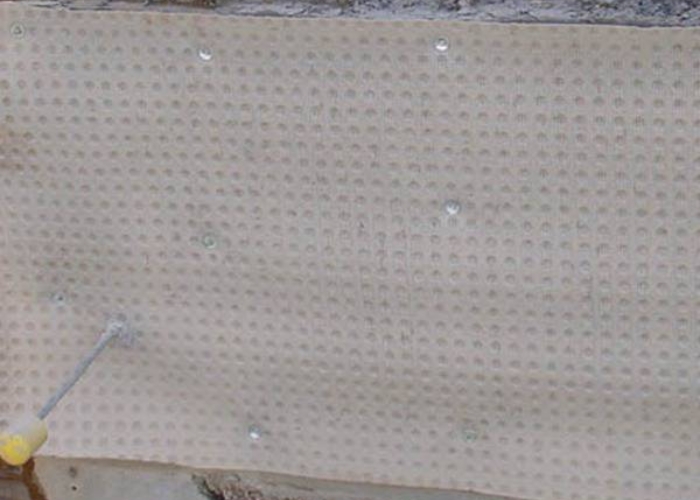 Drainage Sheet for Basement Walls by KHD