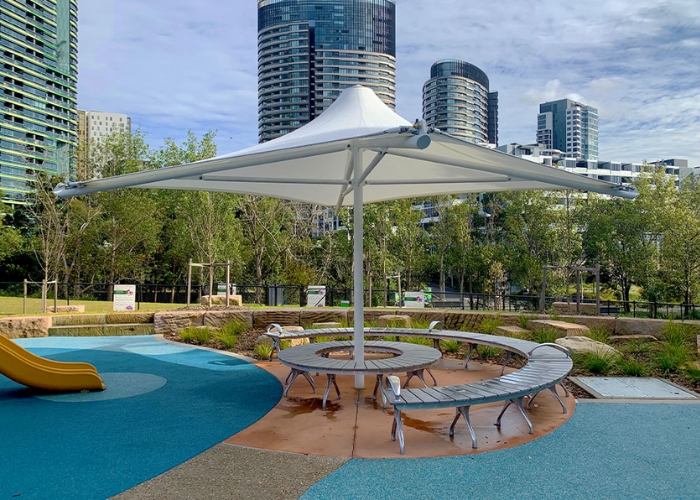 Versatile Shade for High-Wind Areas from Makmax Australia