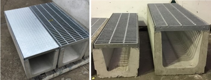 Industrial Concrete Channels by Patent Products