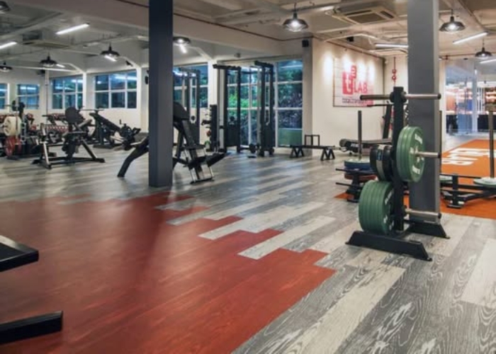 Wood Design Rubber Flooring by Rephouse