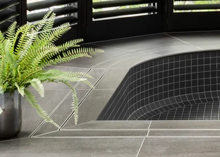 Tile Insert Floor Trough by Stoddart