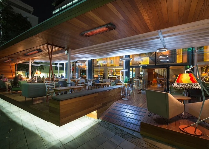 Infrared Commercial Heater for Coastal Locations by Thermofilm