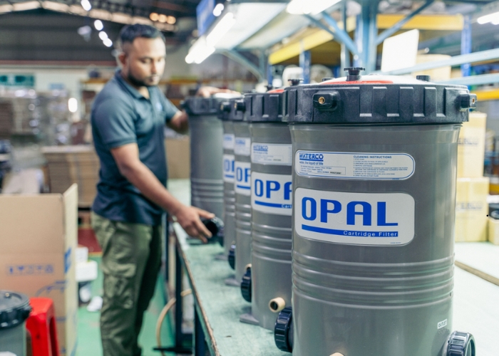 10-Year Warranty on Cartridge Filters Backed by Waterco's Precision Injection Moulding