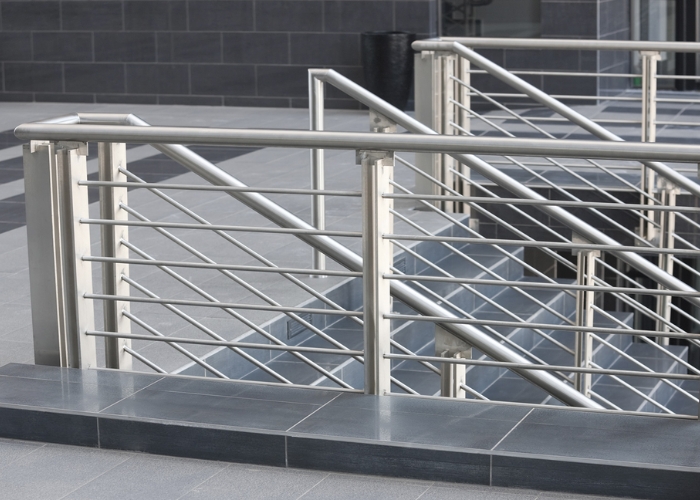Fully Welded Stainless Steel Balustrade by ALLOY