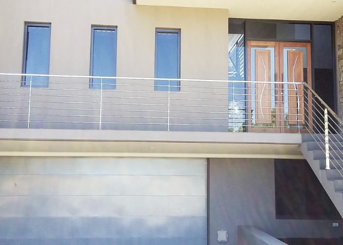 Fully Welded Stainless Steel Balustrade by ALLOY