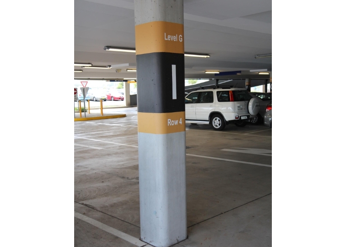 Concrete Column with Rounded Corners by Bespoke Formwork