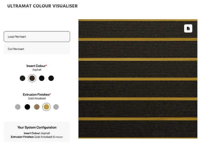 Online Colour Visualiser for Ultramat by Birrus