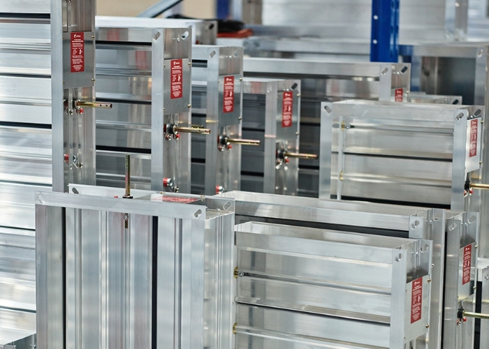 Air Volume Damper for Clean Rooms by Celmec