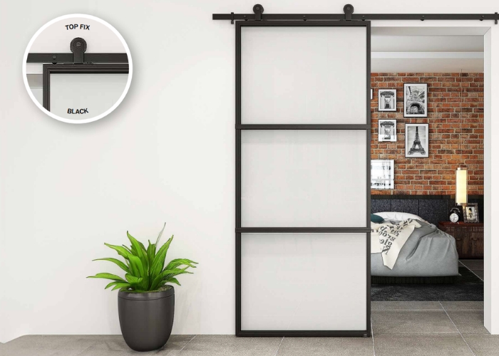 Aluminium Barn Door Kit by Cowdroy
