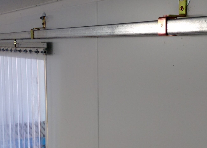 Industrial Strip Curtains for Freezers by DMF International