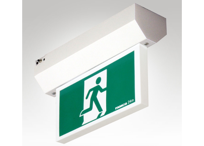 Tamper Resistant LED Exit Sign by FAMCO
