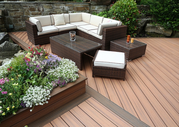 Heat Mitigating Decking for Homes by Hazelwood & Hill