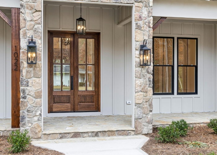 Timber Glass Fire Door by Holland Fire Doors