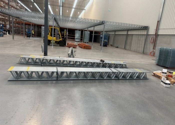 Lightweight Steel Joists for Steel Mezzanine Flooring Systems from Hunt Engineering