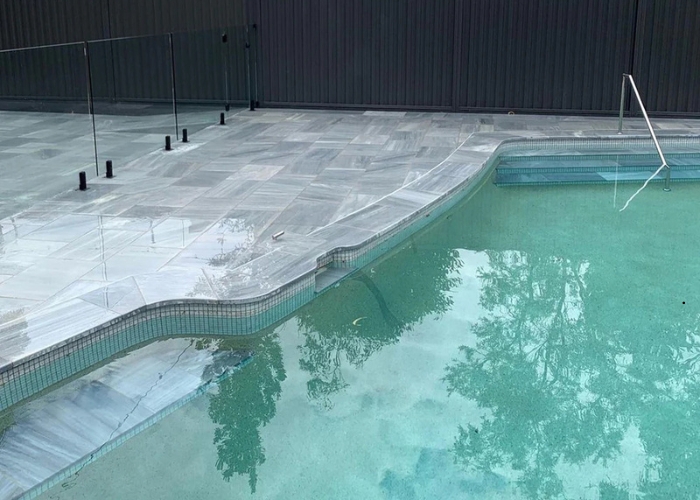 Blue Sky Limestone Coping for Steps and Pools by iPAVE Australia