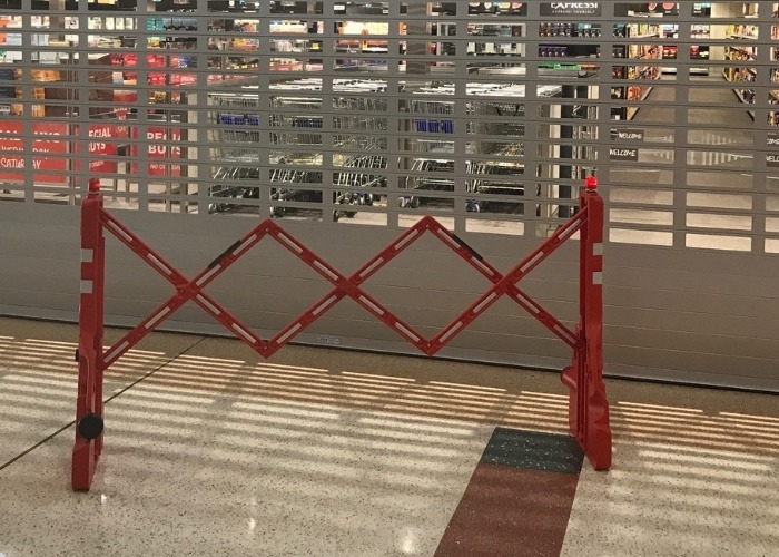 Plastic Safety Gate Barrier by KRGS Doors