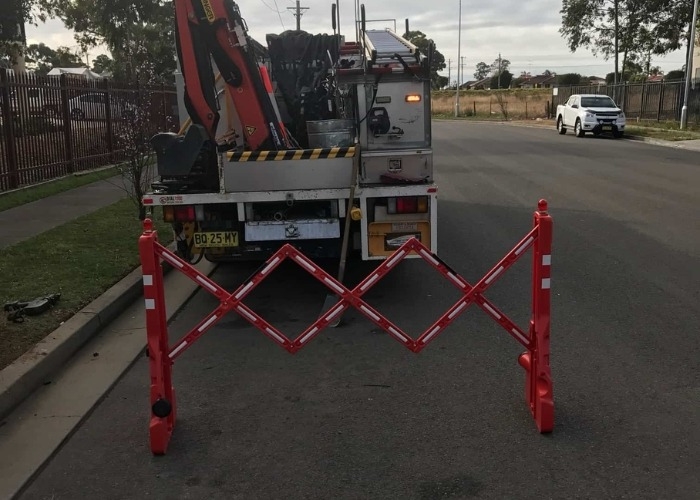 Plastic Safety Gate Barrier by KRGS Doors