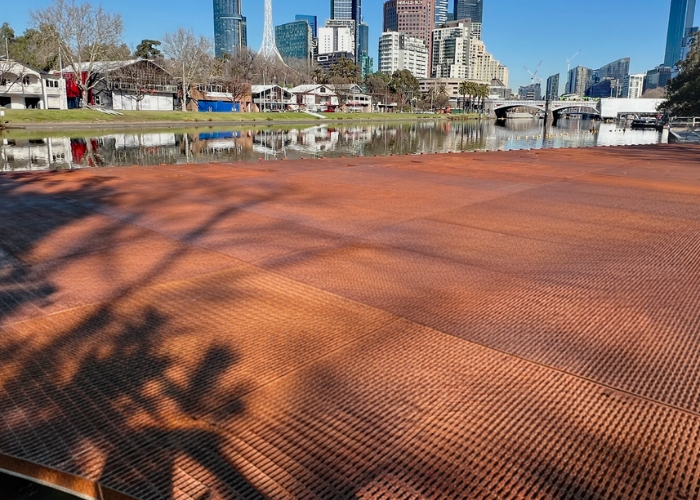 Anti Slip Grating Platforms by Mascot Engineering
