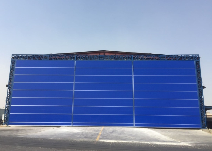 Industrial Fold Up Doors VIC by Premier Door Systems