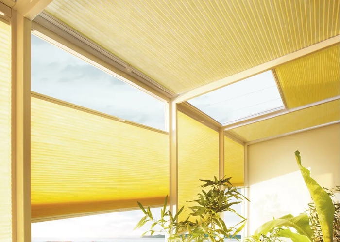 Honeycomb Blinds for Skylights by Meyer Blinds