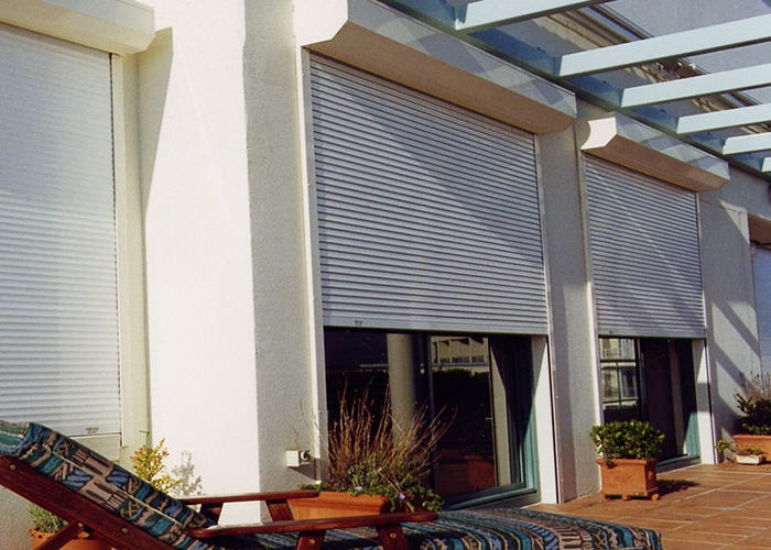 Aluminium Shutters for Windows and Doors by Rollashield