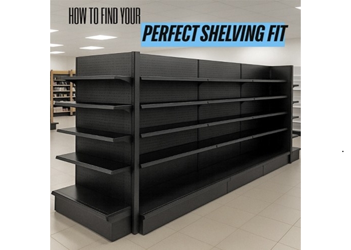Commercial Gondola Shelving for Retail Fitouts from SI Retail