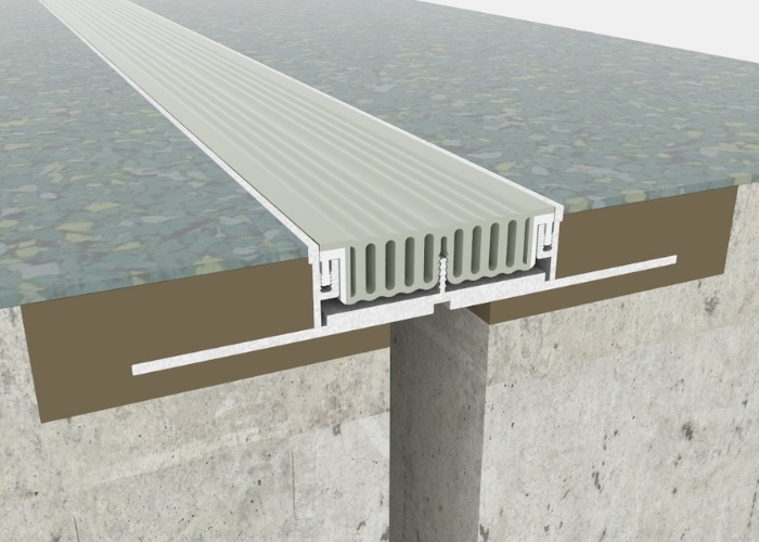 Medical Grade Expansion Joint Cover for Hospitals by Unison Joints