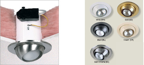 Recessed Eyeball downlight