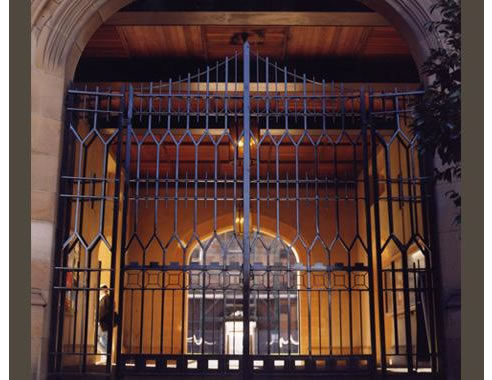 wrought iron gates