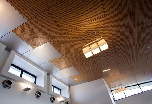 ceiling panels with concealed fixing