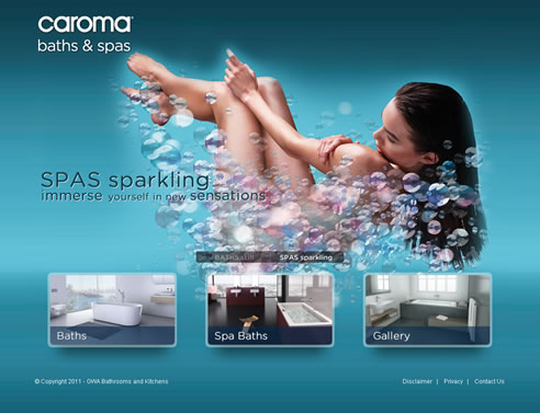 caroma baths