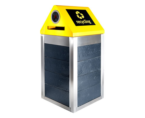 public recycling bin