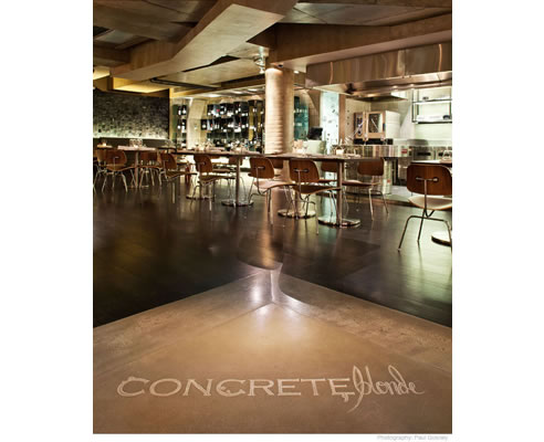 Concrete Interior Features from Axolotl at Concrete Blonde