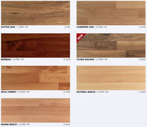 timber look laminate flooring colour samples