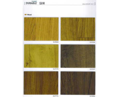 timber look vinyl samples