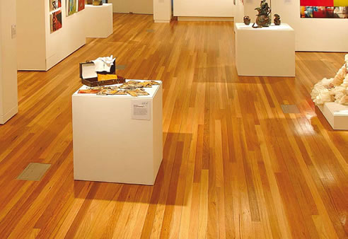 golden oak timber floor