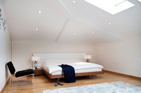 attic space bedroom