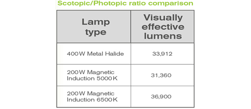 magnetic induction high bay