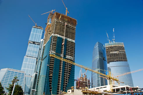 buildings under contruction